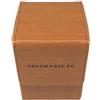 docsmagic.de Premium Magnetic Flip Box (80) Gold + Deck Divider - MTG PKM YGO - Porta Mazzo Oro