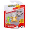 Pokémon PKW4095 - Set di figure da battaglia, Roselia, Mauzinger, Knogga, personaggi ufficiali