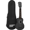 Monkey Loop Play Black Ukelele Soprano
