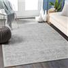 Livabliss MARGAUX Tradizionale Vintage Rectangle Tappeto | Bianco sporco, Grigio medio, Carbone | 200x275cm | Soggiorno e Sala da Pranzo | Tessuto a Macchina Polipropilene