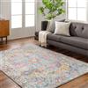 Livabliss LOU Tradizionale Vintage Rectangle Tappeto | Beige chiaro, Senape, Grigio medio | 120x170cm | Soggiorno e Camera da Letto | Tessuto a Macchina Polipropilene