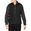 Amazon Essentials Gilet in pile con cerniera integrale (disponibile in taglie Big & Tall) Uomo, Nero, XL