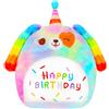 Vicloon Cuscini di Peluche, Simpatico Cuscini di Peluche per Compleanno, Morbido e Carino per Cuscino da Tiro, Regalo di Cuscino da Tiro, 25CM