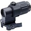 Mifhnby Lente d'ingrandimento G33 Lente d'ingrandimento con punto rosso 3X con supporto a sgancio rapido