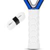 flintronic OverGrip Padel, Racchetta da Padel Tennis Antiscivolo, Impugnatura in Silicone Anti-Sudore, Impugnatura Universale per Racchetta da Badminton (Bianco)