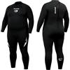 Owntop Muta da uomo e da donna, in neoprene da 3/2 mm, con cerniera posteriore, adatta per immersioni in acqua fredda, surf, da donna, colore nero, taglia 3XL