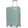 Samsonite Central Hardside - Valigia espandibile con ruote girevoli, Verde cipresso, L, Bagaglio Espandibile Hardside Centrale Con Ruote Spinner