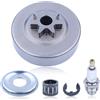 Adefol 3/8 -7 Denti Tamburo della Frizione Cuscinetto ad Aghi Kit per Stihl 034 036 039 MS310 MS360 MS390 034 Parti di Ricambio per Motosega