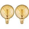 OSRAM Vintage 1906 LED Lampadina, Bianco, 1 Lamp (Confezione da 2)
