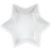 Holst Porzellan CC 108 - Portacandele a forma di stella, 8,5 cm, colore: bianco, 8,5 x 8,5 x 2,5 cm, 6 pezzi