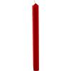 Cereria Di Giorgio - 12 Candele Cilindriche colore pieno - Diametro 1,9 cm Altezza 20 cm - Colore Rosso - Durata 5 ore