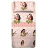 hermet Oceania, Set Lenzuolo Letto Singolo, Completo Letto Singolo Disney, Lenzuolo Sopra, Lenzuolo Con Angoli, Federa, Disney, 100% Cotone, Prodotto Ufficiale