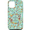 Disney Custodia per iPhone 12/12 Pro Disney Mickey & Minnie Mouse Grati per gli amici Autunno