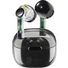 cellularline | FINE Trasparente | Auricolari Bluetooth TWS Wireless In-Ear a Capsula con Custodia di Ricarica - Play time di 3,5 ore - Ricarica 4 volte - Controlli touch e Auto Pairing
