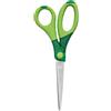 Wedo 0773604 Forbice in Acciaio Inox Gripy 6, 17.5 cm, Blister, Verde
