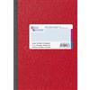 König & Ebhardt Konig & Ebhardt 8618132-100SB96DR - Rubrica A-Z, a quadretti, formato A6, 70 g/mq, 96 fogli, colore: Rosso
