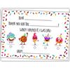 Honeyplum Biglietti di ringraziamento per bambini, 25 biglietti con buste, divertenti note di ringraziamento neutre per ragazzi o ragazze