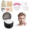 Beauty7 Kit per Ceretta Viso Mini Scaldacera Professionale USB, 100g di Cera al Profumo di Cocco, 10 Applicatori a Doppia Punta per Ceretta per Orecchie e Naso e Spatole per Ceretta, Adatto a Uomo e Donna