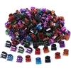 Blausky 50 mini fermagli per capelli, graziosi fermagli per capelli, piccoli fermagli antiscivolo, accessori colorati per acconciatura, piccoli fermagli per capelli come regalo per donne e donne, colore misto