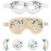 LEOSTEP Set di 4 mascherine rinfrescanti per gli occhi, con olio essenziale di camelia, impacco per occhi freddi e cuscinetti in gel riutilizzabili per occhi gonfiori, emicrania, occhiaie, occhi