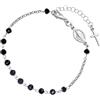 Dada Gioielli - Bracciale Rosario in Argento 925 con Medaglia Madonna Miracolosa e Croce e Medaglia della Vergine Maria - Girocollo per Uomo e Donna misura regolabile (Croce Classica)
