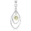 Planetys - Ciondolo Pampille Occhio di Santa Lucia Argento Sterling 925