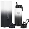 Hydropal Borraccia Termica in Acciaio Inox, Borraccia con Cannuccia 500ml/750ml/1L/1.2L/1.9L, Bottiglia Termica Doppia Parete per Bevande Calde e Fredde, Thermos Senza BPA per Scuola, Sport, Palestra