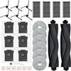 Bpbdzz Set di 31 accessori per robot aspirapolvere Mova E40 Ultra, 2 spazzole principali, 4 filtri HEPA, 6 tamponi, 6 spazzole laterali, 6 sacchetti per la polvere, 6 pietre profumate
