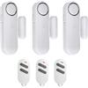 TOWODE Allarme per Porte e Finestre 120dB Con 3 Modalità Wireless Magnetico Allarme Antifurto Sistema Sensori di Sicurezza Domestica Per Protezione Bambini,Casa,Frigorifero,Negozio