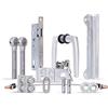 Alberts 652784 Cancelli industriali, Argento