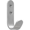 EVI Herrajes | Appendiabiti a forma di gancio da parete in acciaio inox | Da avvitare | Per appendere vestiti, asciugamani o accessori | Mod. 183 CTAM