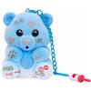 O-Kinee Orsetto Blu Che Registra,Registrabile Giocattoli Interattivi Adatto a Bambini dai 3 Anni in su,Orsetto Interattivo con Ciuccio e Portachiavi,Peluche Parlante