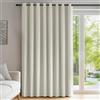 Deconovo Oscuranti per Interni Camera da Letto 270 CM Altezza, Oscurante Termica Isolante con Anelli per Finestre Moderne 1 Pannello, 254 * 270 CM, Beige Chiaro