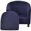 JUNLEBUYI 2 Pezzi Copripoltrona 1 Posto Elasticizzato Copripoltrona Da Cocktail Chesterfield Rimovibile Lavabile Per Bancone Soggiorno Tullsta Camera Da Letto Bar (1#)
