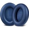 SOULWIT Cuscinetti Auricolari di Ricambio per Anker Soundcore Life 2 (non adatto a Life 2 Neo)/Q20/Q20+/Q20I/Q20BT Cuffie, Padiglioni con Pelle Proteica più Morbida, Schiuma di Isolamento Acustico