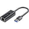Tccmebius Adattatore Ethernet USB, USB 3.0 a 100/1000 Gigabit Ethernet LAN Adattatore di rete compatibile con Nintendo, MacBook, Surface Pro, Notebook PC, con Windows7/8/10, XP, Vista, Mac (TCC-S30A)