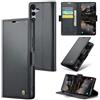 Idhiem Flip Libro Wallet Cover per Samsung Galaxy S25 Plus, Nero
