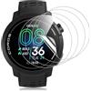 Pnakqil 4 Pezzi Pellicola Protettiva per COROS Pace Pro | Film TPU Ultra Flessibile [Antibolle] - Trasparenza HD Anti-Graffio Pellicola, Copertura Totale Films per Smartwatch di COROS Pace Pro