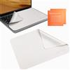 CJMUQHEHH Set di 2 Pellicola protettiva per tastiera e schermo, set di protezione per tastiere e display di laptop - Panno in microfibra (34 x 22,5 cm) per Mac Pro da 15 e 16 pollici,Dell XPS,HP Envy e altri