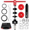 NEWFUN Kit Inferiore Bicicletta,Estrattore Movimento Centrale Bici, Kit per la Stampa del Cuscinetto della Bicicletta,Strumenti per Il Montaggio e Lo Smontaggio del Movimento Centrale BB86/30/92/PF30