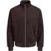 JACK & JONES Jack&Jones JPRBLUCASE Corduroy Harrington Jkt - Giacca Corta da Uomo, Taglia XXL, Chicco di caffè, XXL