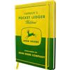 Nostalgic-Art Taccuino retrò, A5, John Deere - Farmer's Pocket Ledger - Idee regalo per amanti dei trattori, Official License Product (OLP), quaderno punteggiato, design vintage