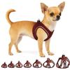 Flamingo Step-Go Bento Pettorina - Melanzana, XXS (A:22-23 cm, B:24-25 cm, 2 mm), Comoda e Regolabile, Ideale per Chihuahua, Yorkshire Terrier, Volpino di Pomerania, Maltese ecc.