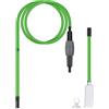 nutmanel Acquario Cambiatori d'acqua Kit per la pulizia della ghiaia dell'acquario, cambio dell'acqua per acquario, detergente per acquario per filtro dell'acqua dell'acquario