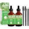 MYSHELL 2 confezioni di oli essenziali di rosmarino naturali puri, olio per la crescita dei capelli per capelli secchi e danneggiati, trattamento della caduta dei capelli, nutre il cuoio capelluto, elimina il