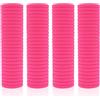 PIDOUDOU 100 pezzi di elastici per capelli da donna, elastici per capelli per ragazze, elastici per coda di cavallo, elastici per capelli elastici per donne ragazze (fucsia)