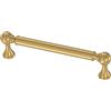 Franklin Brass Classic Farmhouse (confezione da 10) maniglie per armadietti da 14,5 cm centro del foro | moderni tiranti da cucina dorati, hardware per cassettiere, cassetti, mobili P41930C-117-B