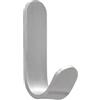 EVI Herrajes | Appendiabiti a forma di gancio da parete in acciaio inox | Installazione adesiva | Per appendere vestiti, asciugamani o accessoris | Mod. 183ADAM