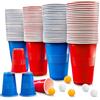 Bellanova 100 Bicchieri Festa Riutilizzabili 500 ml con 10 Palline