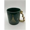 STARBUCKS Limited Edition - Tazza natalizia 2025, con manico dorato, 355 ml, colore: Verde